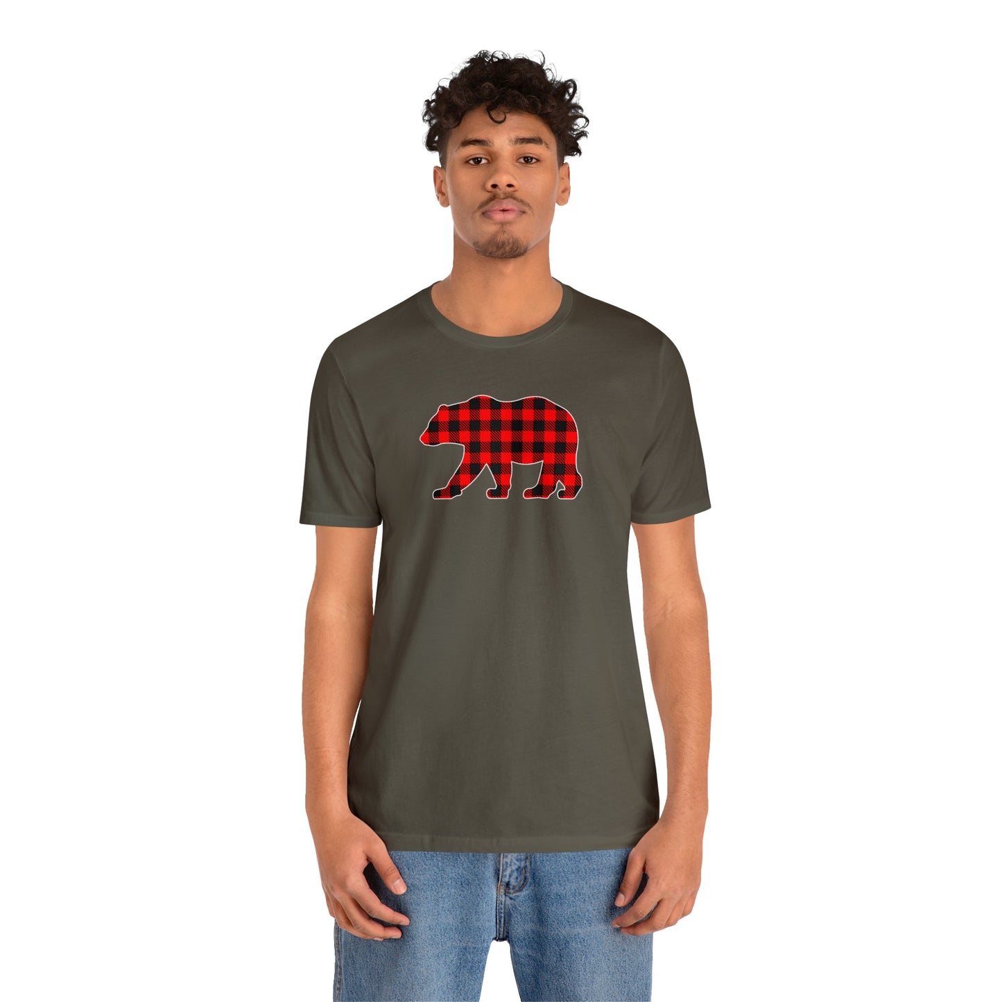 Flannel Bear T-Shirt