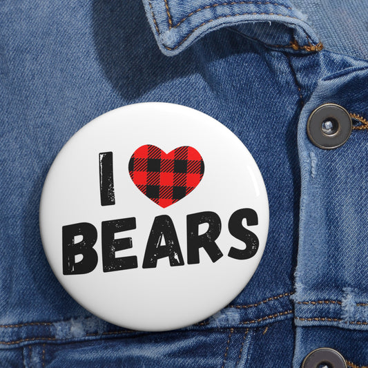 I <3 Bears Button